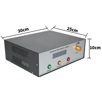 CR1000 visokega tlaka skupnega železniškega injektor tester elektromagnetno + napetost, elektronski nadzor šoba detektor 110/220V 1PC 1