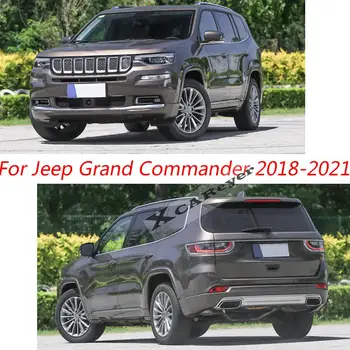 Za Jeep Grand Poveljnik 2018 2019 2020 2021 Karoserije Styling Nalepka, Plastična Okna, Stekla, Veter Vizir Dež/Sun Stražar Vent Deli 0