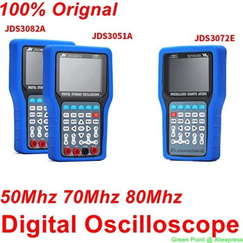 2022 Novo Jinhan JDS3051A JDS3072E JDS3082A Ročni Digitalno Shranjevanje Oscilloscope 50M 70M 80MHz Prenosni Oscilloscope Multimeter