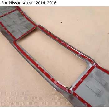 Avto Styling Notranji Zadnji Odbijač Prtljažnik Trim Ploščo Okvir Prag Pedal 1pcs Za Nissan X-Trail, Xtrail T32/Lopov 2016 3